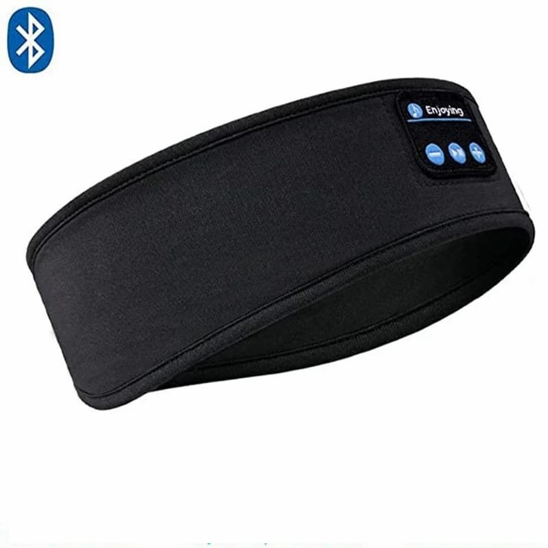 Bluetooth Sleep Headband – Wireless Music & Sleep Mask Headphones