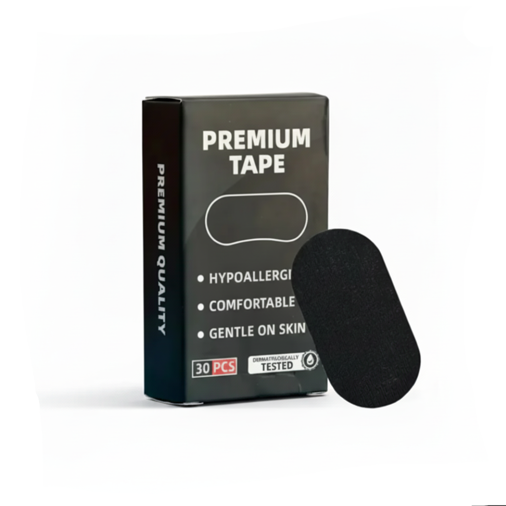 Premium Mouth Tape for Nasal Breathing | Breathable Cotton